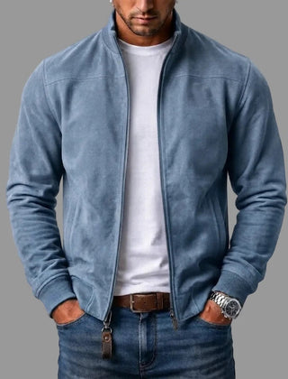Maurizio | Giacca Bomber in Camoscio