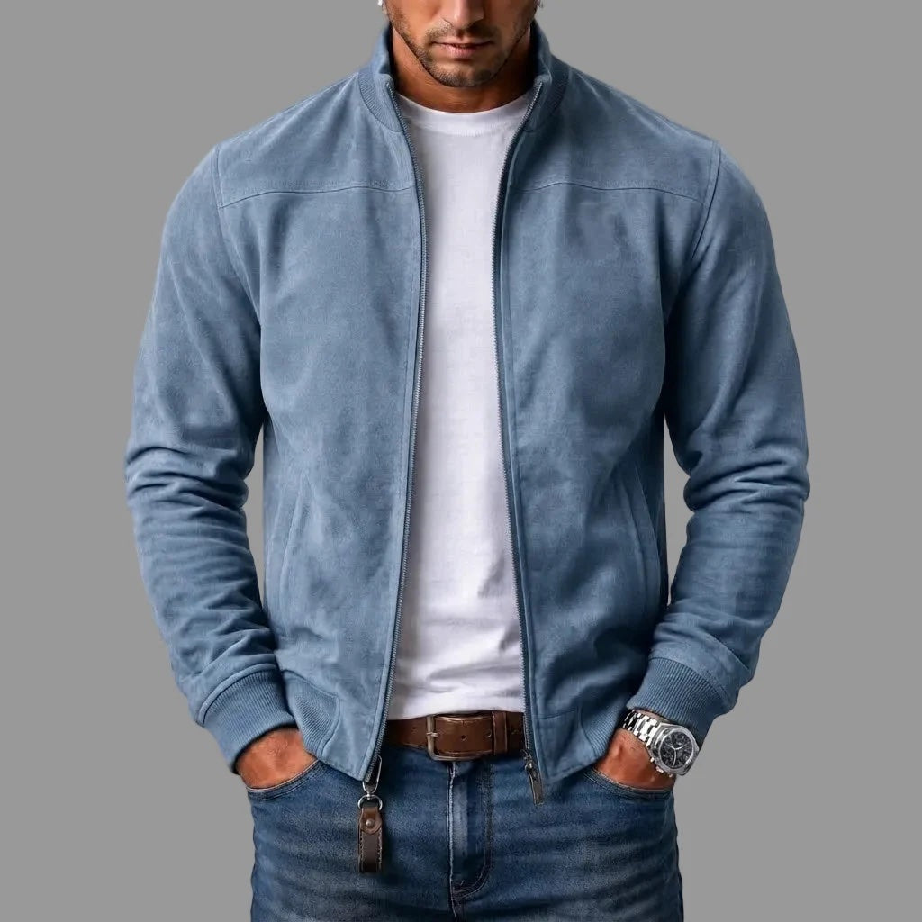 Maurizio | Giacca Bomber in Camoscio