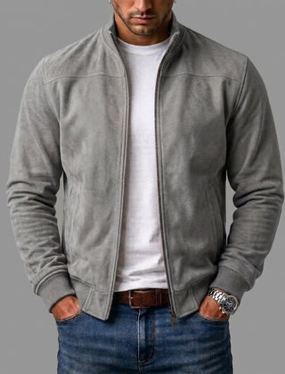Maurizio | Giacca Bomber in Camoscio