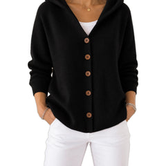 Noemi | Cardigan con Cappuccio Leggero