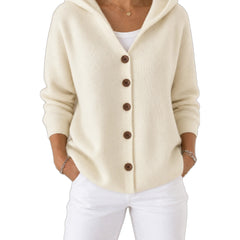 Noemi | Cardigan con Cappuccio Leggero