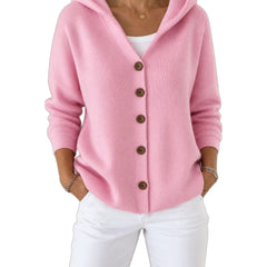 Noemi | Cardigan con Cappuccio Leggero