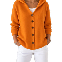 Noemi | Cardigan con Cappuccio Leggero
