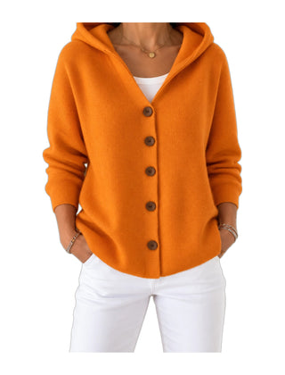 Noemi | Cardigan con Cappuccio Leggero