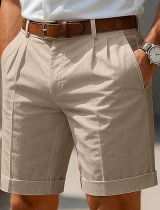 Alessandro | Pantaloncini Sartoriali con Pieghe